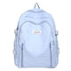 thumbnail image 1 of Mochila informal para estudiantes, mochilas escolares de estilo japonés con colgante de flores (azul) Tmvgtek Para Estrenar, 1 of 8