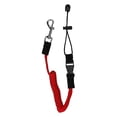thumbnail image 1 of Stretchable Paddle Leash with Spring Hook Retractable Fishing Poles Leash, 1 of 8