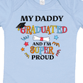 thumbnail image 4 of Inktastic My Daddy Graduated and I'm Super Proud Boys or Girls Baby Bodysuit, 4 of 5