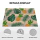 thumbnail image 3 of Balery Pineapples Palm Leaves Alfombrilla de Secado para Cocina, 18x24 Pulgadas, Súper Absorbente para Platos y Encimeras, 3 of 7
