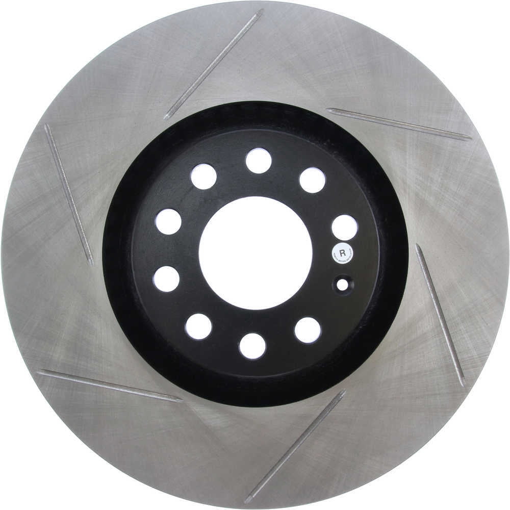 StopTech Power Slot 01-06 Audi Allroad / 05-09 A4 / 6/99-04 A6 / 99-02 S4 Right Front Slotted Rotor