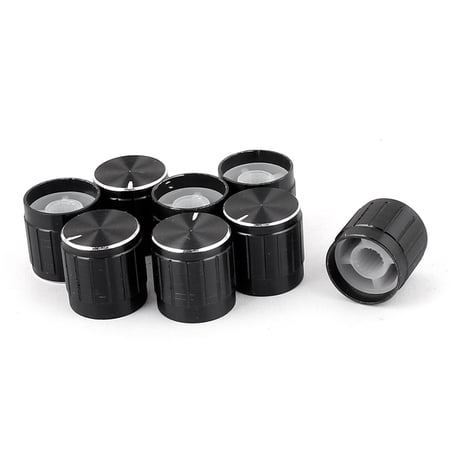 8-Pack Dimmer Replacement Knobs – Compatible With Lutron Glyder, White PETG – Slide Control, Easy Install – Non-Universal, Check Fit