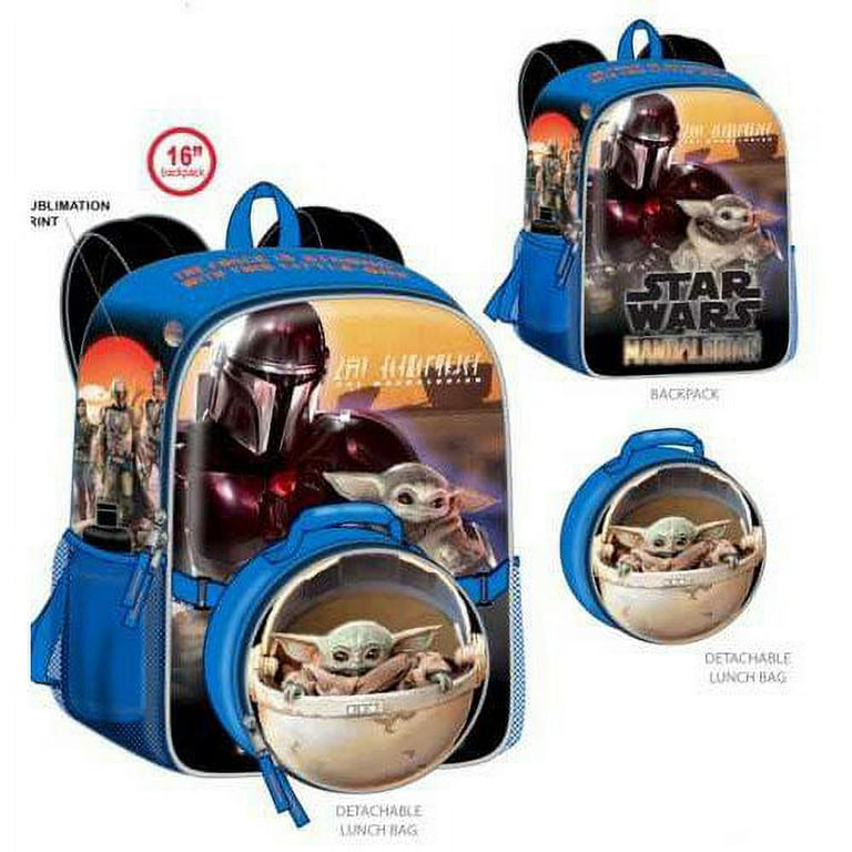baby yoda mini backpack walmart Bioworld Star Wars The Mandalorian Groku The Child Micro Shoulder Bag 9" Bring the cuteness of the galaxys favorite foundling wherever they go with this Mandalorian Grogu Mini Backpack Star Wars Kids The Mandalorian