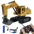 thumbnail image 1 of Metal Diecast Excavator Construction Truck Toy Tractor  Heavy Metal Excavator, 1 of 8