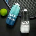 thumbnail image 4 of WEST BIKING Gradient Cycling Water Bottle for Mountain & Road Bikes, 650ML, Lightweight & Portable, Multiple Color Options, Food-Grade PP+Silicon Material, 4 of 7