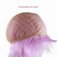 thumbnail image 3 of TAZAG short straight hair wig with bangs, universal synthetic wig for Halloween, parties, anime role-playing daily, 3 of 3