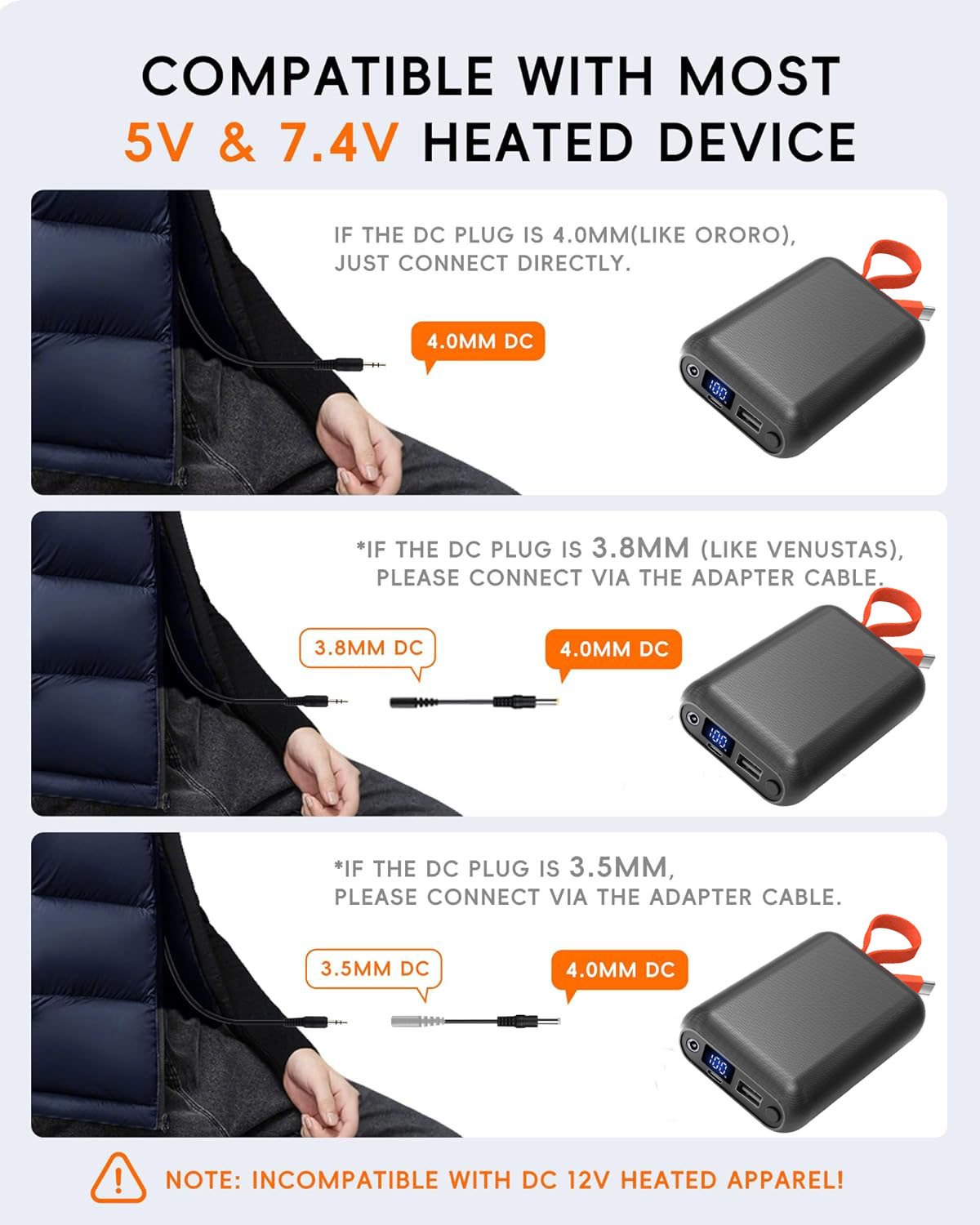 Shine Future 20000 mAh Portable Power Pack Built-In  Type-C Cable