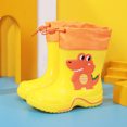 thumbnail image 1 of Botas de lluvia impermeables y elásticas de cocodrilo para niños, Botas de lluvia gruesas de dibujos animados para niños y niñas, 1 of 5