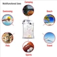 thumbnail image 6 of Kll Cute Animals Microfiber Beach Towel Fast Drying,Extra Large 31.5"X63" Sand Free Beach Towel Super Lightweight Towels, 6 of 8