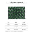 thumbnail image 5 of Naloa Dinosaur and Bone Flannel Blankets - Thick and Warm Blanket for Winter, Soft Fuzzy Plush King Blanket for All Seasons60"x50", 5 of 6