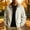 Beige, variant on WIZUTIZ Men's Reversible Jacket Plaid Zip Up Loose Thin Sports Coat Polyester Spandex Waterproof Windproof for Hiking Camping Outdoor Daily Mens Fashion