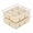 2 Pack 10 QT-Style2, variant on 2 Pack 10 QT-Style3 Plastic Storage Boxes with Removable Compartments Desk Craft Organizer