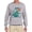 Sport Grey, variant on Cajun Country Club Alligator Tee Sweatshirt Men's
