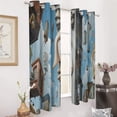 thumbnail image 2 of Anime Castle Modern Window for Living Room Curtains for Child Bedroom Kitchen Decor Blinds Drapes, 2 of 7