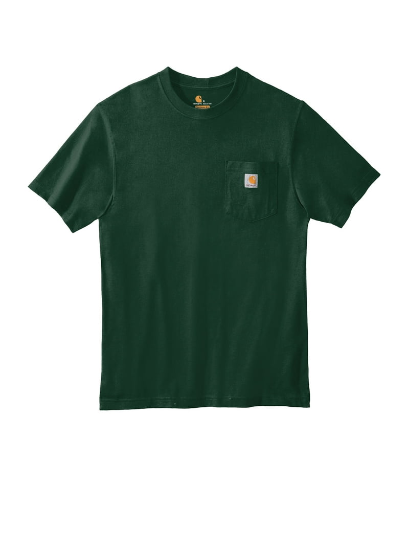 Carhartt Men's K87 Loose Fit Heavyweight Short Sleeve Pocket