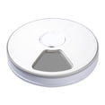 thumbnail image 1 of Alimentador automático para mascotas de 6 comidas con temporizador programable, alimentador cronometrado para gatos para mascotas, 1 of 9
