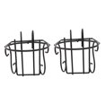 thumbnail image 3 of COOPHYA 2Pcs Iron Balcony Flowerpot Rack for Plant Lovers Hanging Garden Use, 3 of 8