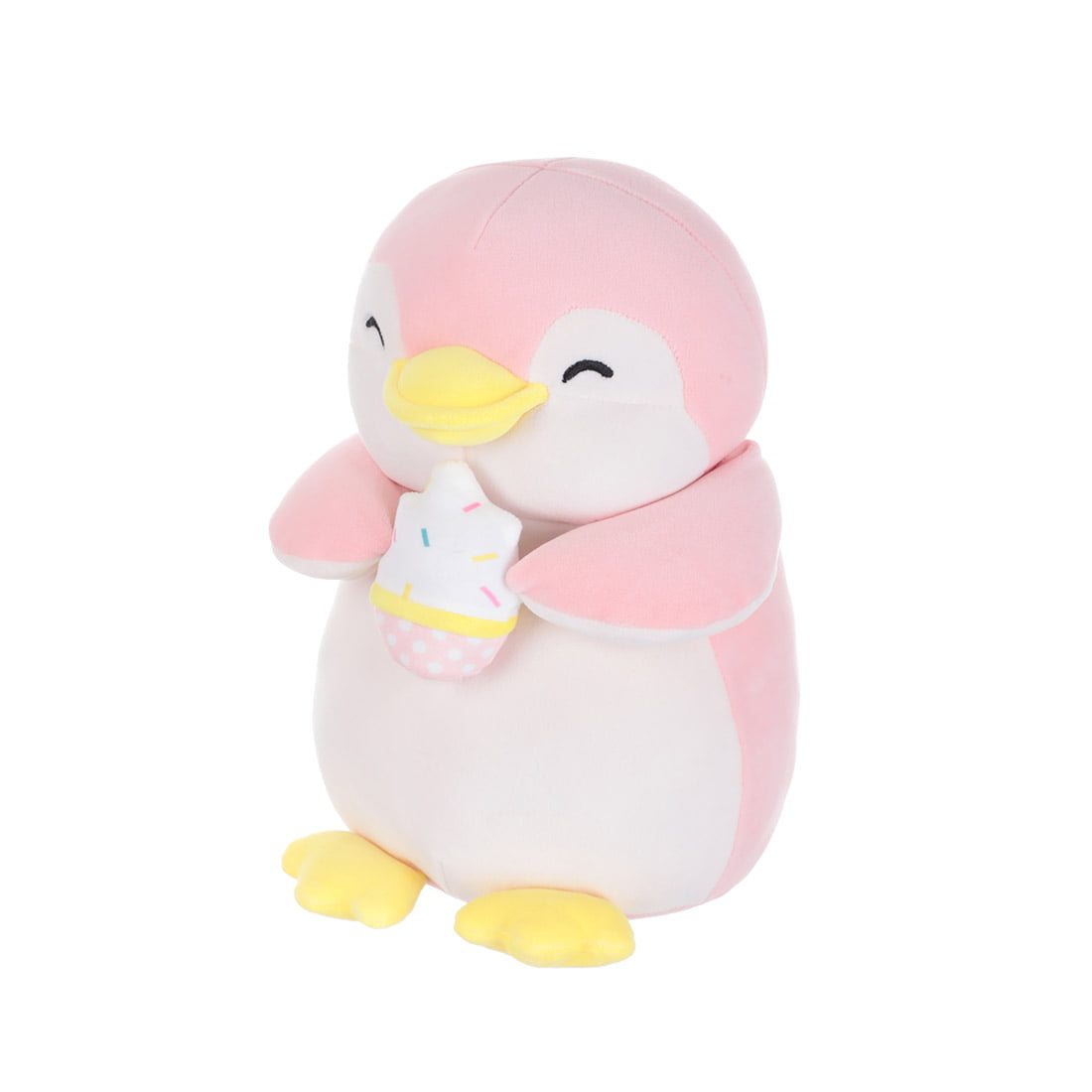 New Soft Fluffy Baby Doll in Penguin Clothes Sleeping Toy Kid X-mas Gifts