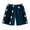 Dark Blue, variant on Women's Men's Tear Away Shorts Side Split Easy Full Open Post Surgery Adaptive Lounge Short Loose Fit Casual Recovery Hip Knee Ankle Magic Tape Athletic Shorts with Pockets Dark Gray
