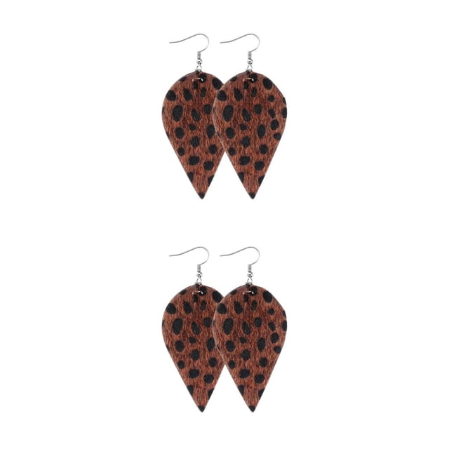 Pendientes de leopardo Sonducket joyería elegante para mujer adorno colgante Tipo 8 NO8