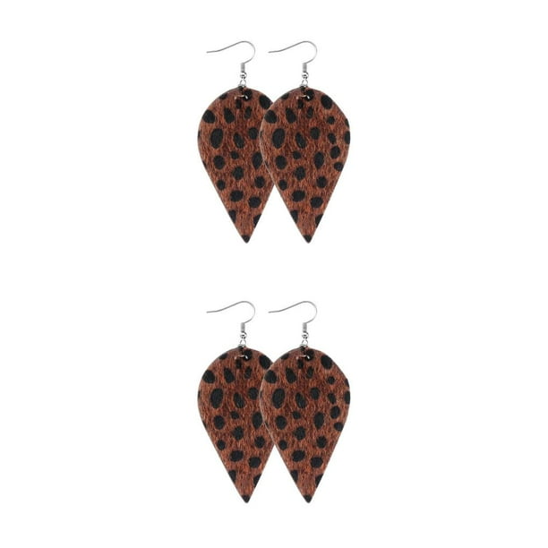 Pendientes de leopardo Sonducket joyería elegante para mujer adorno colgante Tipo 8 NO8