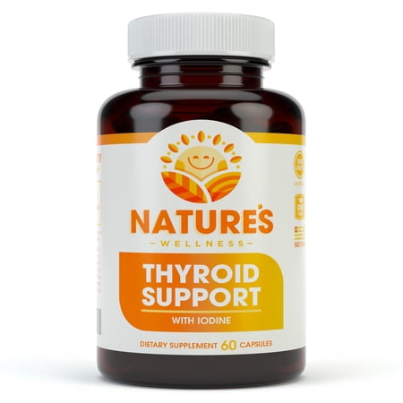 Thyroid Support Complex With Iodine For Energy Levels, Weight Loss, Metabolism, Fatigue