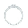 thumbnail image 2 of Rosec Jewels Lab Diamond Promise Engagement Ring - EF-VS Grade- Ready to Gift for Valentines, 14K White Gold, US 5.50, 2 of 8