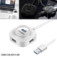 thumbnail image 1 of Conector CUTICAT Multipuerto USB 4 Puertos 0.2m Blanco, 1 of 8