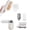 White, variant on 2-in-1 Travel Steamer for Clothes,10s Fast Heat-up 1200W Portable Handheld Garment Steamer ,Travel Size with Large Ceramic Heat Panel,Quick Wrinkle Removal,180ml Tank,110V-120V(Purple)