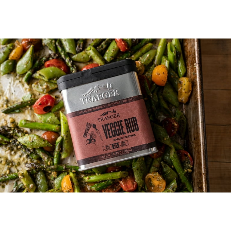 Traeger Pellet Grills 6.75oz Veggie Rub with Garlic and Paprika
