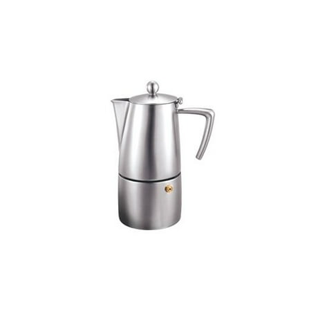 Cuisinox Milano 6 Cup Espresso Coffeemaker in Satin with Replacement Parts