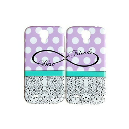 Purple Polka Dot Best Friends Phone Case for the Samsung Note 4 by iCandy (Best Leica M9 Accessories)