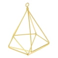 thumbnail image 3 of Contenedor con soporte para flores de 7,5*7,5*10,5 cm (A2) dorado, 3 of 14