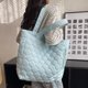 thumbnail image 5 of Bolso de viaje acolchada Moda Invierno Casual de mano Nylon Algodón acolchado para el trabajo, 5 of 8