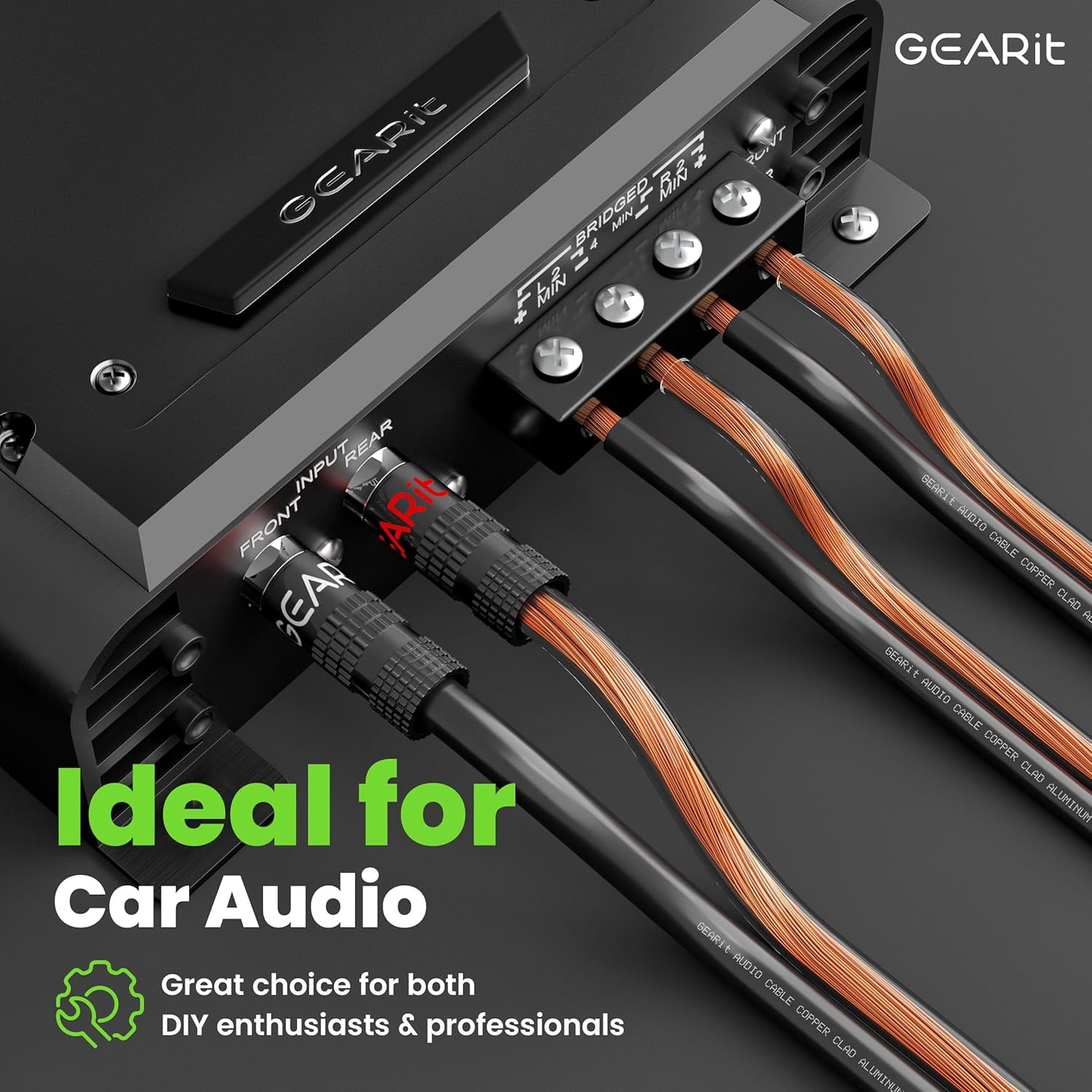 GEARit Pro Series 12 AWG Speaker Wire, Great Use for Home Theater Speakers and Car Audio, 100 ft