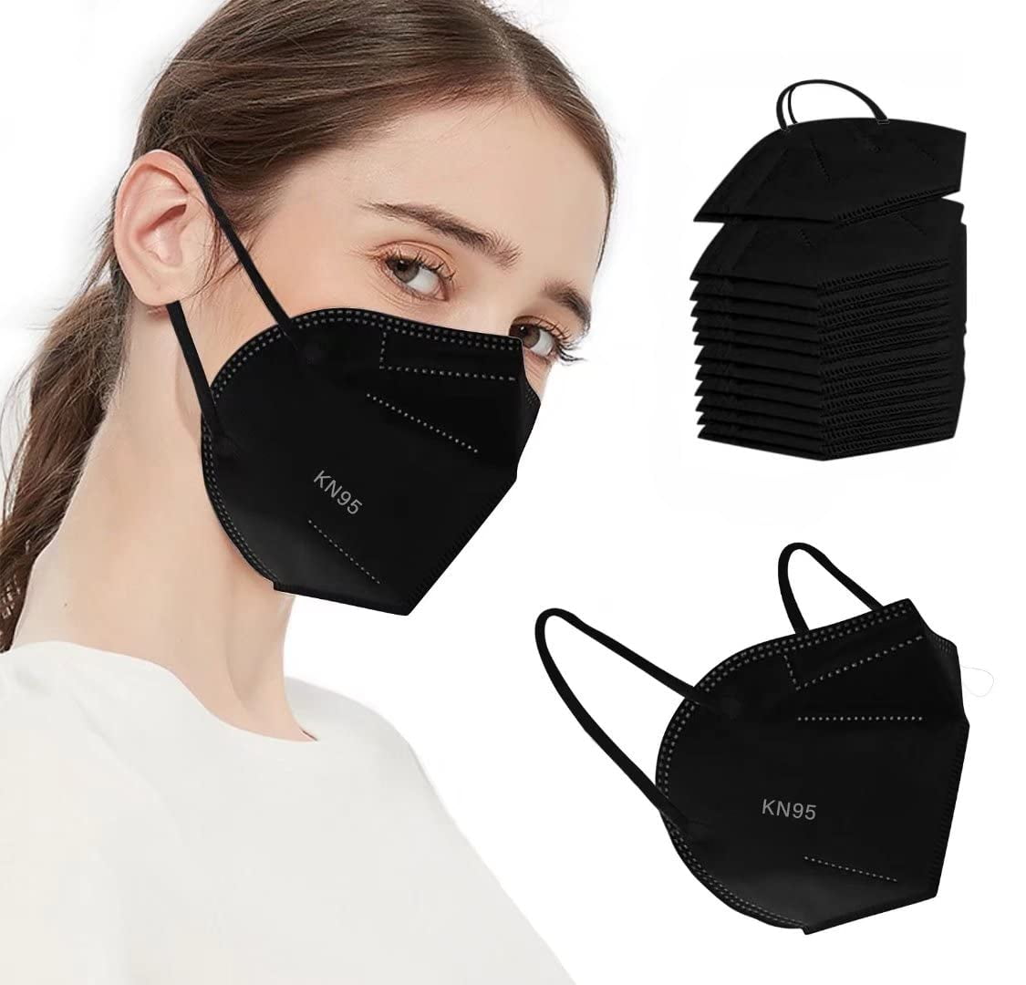 5Ply Black Disposable Mask 50cts not for medical use - Walmart.com