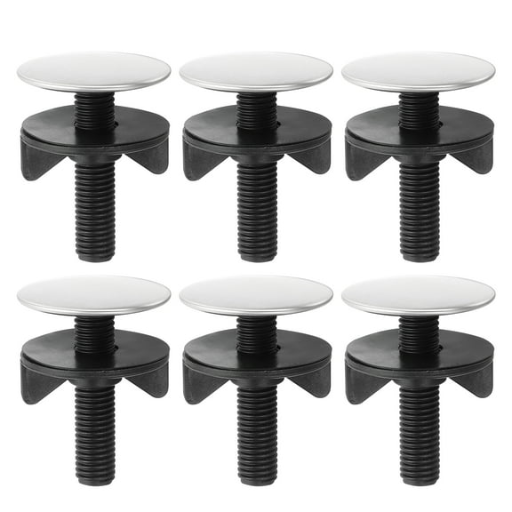 Uxcell 2" Kitchen Sink Hole 6 Pcs Stainless Steel Faucet Hole Covers