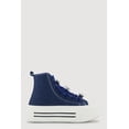 thumbnail image 2 of Women's Tulle Lace Up Charm Platform High Top Sneakers, 2 of 3