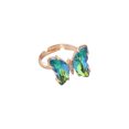 thumbnail image 2 of PVCS Bague Ajustable Papillon Dégradé Créatif Mode pour Femmes avec Ouverture, 2 of 3