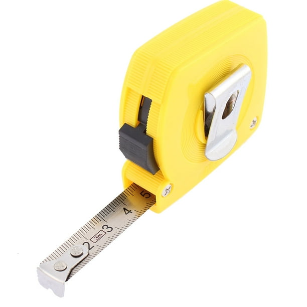 3 Meter 9.8Ft Long 12mm Width Retractable Metric Steel Tape Ruler