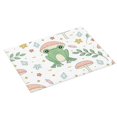 thumbnail image 2 of Kdxio Frog and Mushrooms for Dish Drying Mat,24*18 inch Absorbent Dish Drainer Kitchen Counter,Large Size Dish Drying Pad for Countertops,Draining Racks, 2 of 9