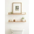 thumbnail image 6 of Kate and Laurel 4 cm x 24 cm Floating Wall Shelves (2 Count), 6 of 6