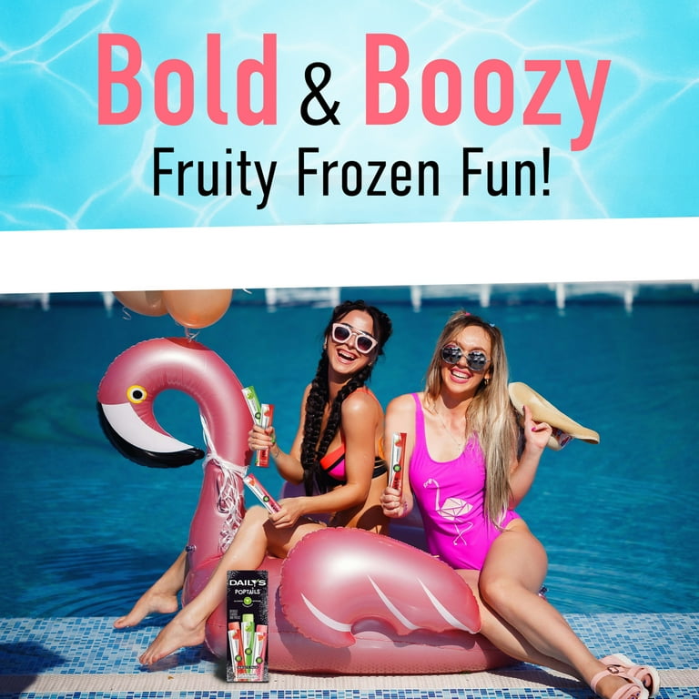 Daily's Poptails Alcohol Infused Freezer Pops Variety Pack