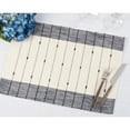 thumbnail image 3 of Saro Lifestyle Thin Stripe Placemats (Set of 4), 3 of 5