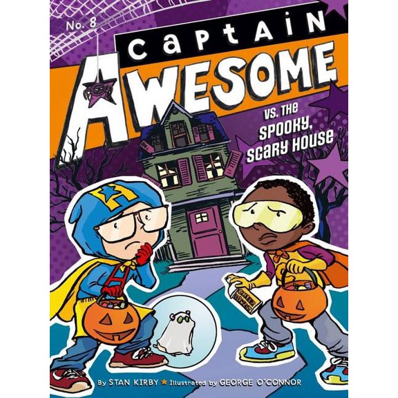 Captain Awesome Captain Awesome vs. the Spooky, Scary House, Book 8, (Paperback)