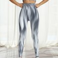 thumbnail image 3 of Medias texturizadas con levantamiento de glúteos para mujer pantalones ajustados elásticos opacos pantalones suaves para correr, 3 of 6