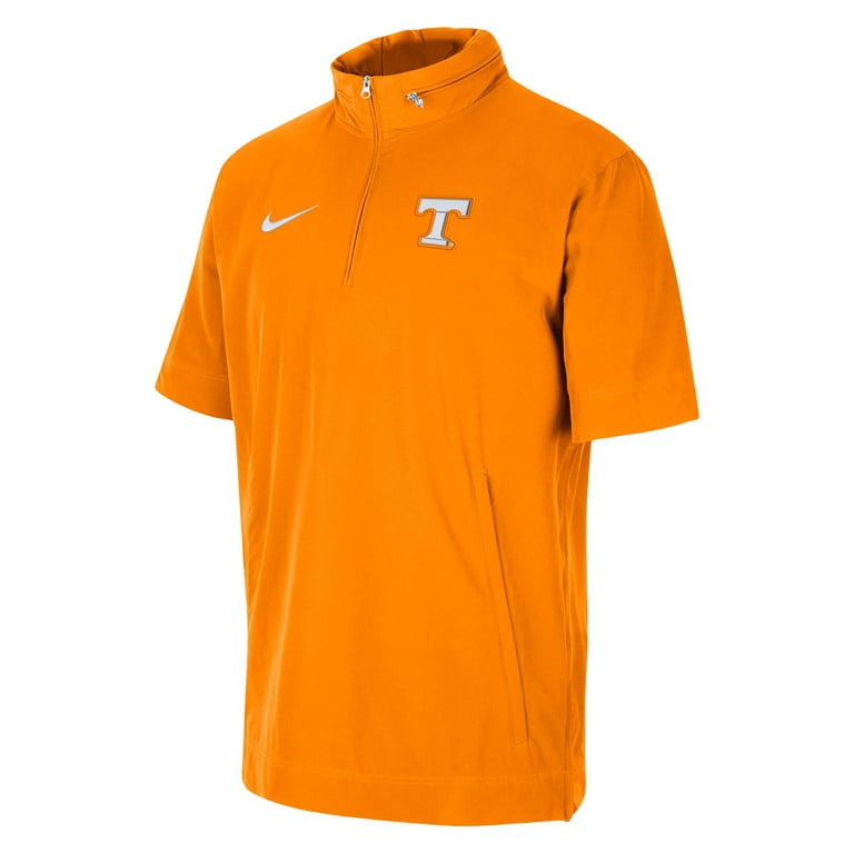 Men's Nike Tennessee Orange Tennessee Volunteers Coaches Half-Zip