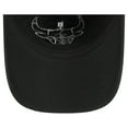thumbnail image 5 of Men's New Era  Black Chicago Bulls Stamp Fabric Applique 9TWENTY Adjustable Hat, 5 of 5