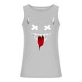 thumbnail image 4 of JXMVOJ Men's Halloween Printing Round Neck Regular Casual Sports Tank Fashion Casual Lightweight Non-Shrinking Sweat-Wicking Breathable, Loose Comfortable, Outdoor Casual Daily Wear, 4 of 5