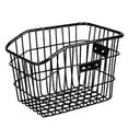 thumbnail image 3 of Portable Bike Rear Basket Waterproof Large Capacity Hanging Rack Durable Detachable Storage Container Steel Bike Basket for Mountain Bike with Reflector, 3 of 8